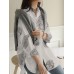 100 Cotton Women Floral Print Chest Pocket Lapel Long Sleeve Shirts